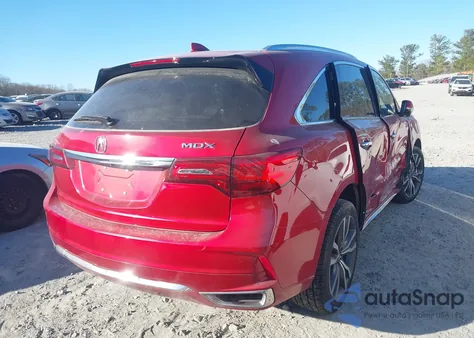 2019 Acura Mdx Advance Pkg из США, поврежденный, VIN 5J8YD3H87KL004701